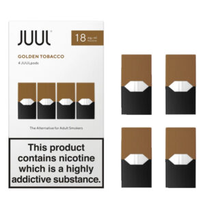 JUUL Pods 18MG Golden Tobacco 4 Pack