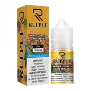 RufPuf Terrific Tobacco And Cream E-liquid- 30ml